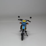 YAMAHA DT 50 LC Azul Claro e Amarelo